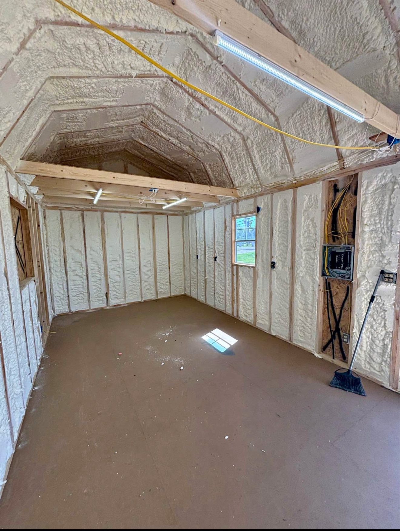 Insulated climate-controlled storage